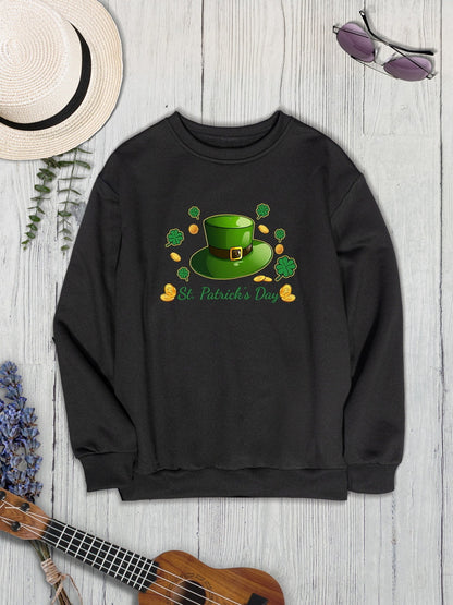 ST. PATRICK'S DAY Round Neck Sweatshirt 