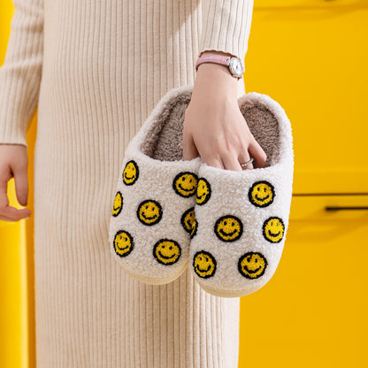 Melody Smiley Face Slippers 