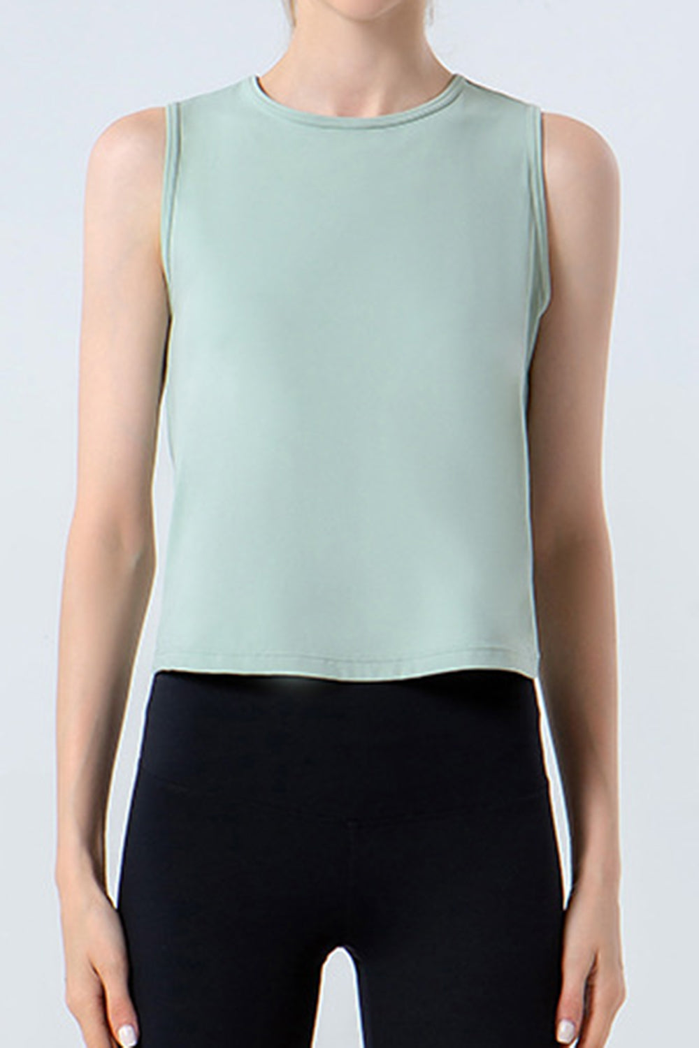 Round Neck Active Tank 