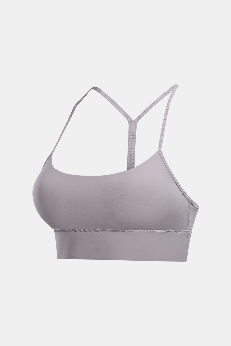 Y Back Yoga Bra Tops - Babbazon Tops