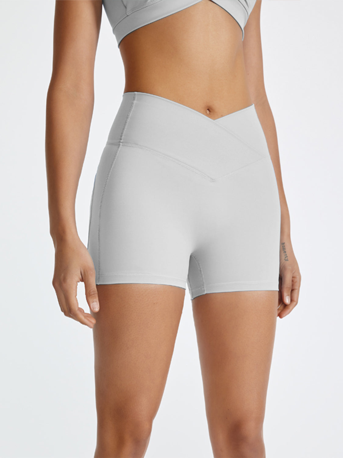 High Waist Active Shorts 