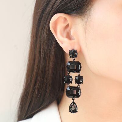 Zircon Geometric Earrings