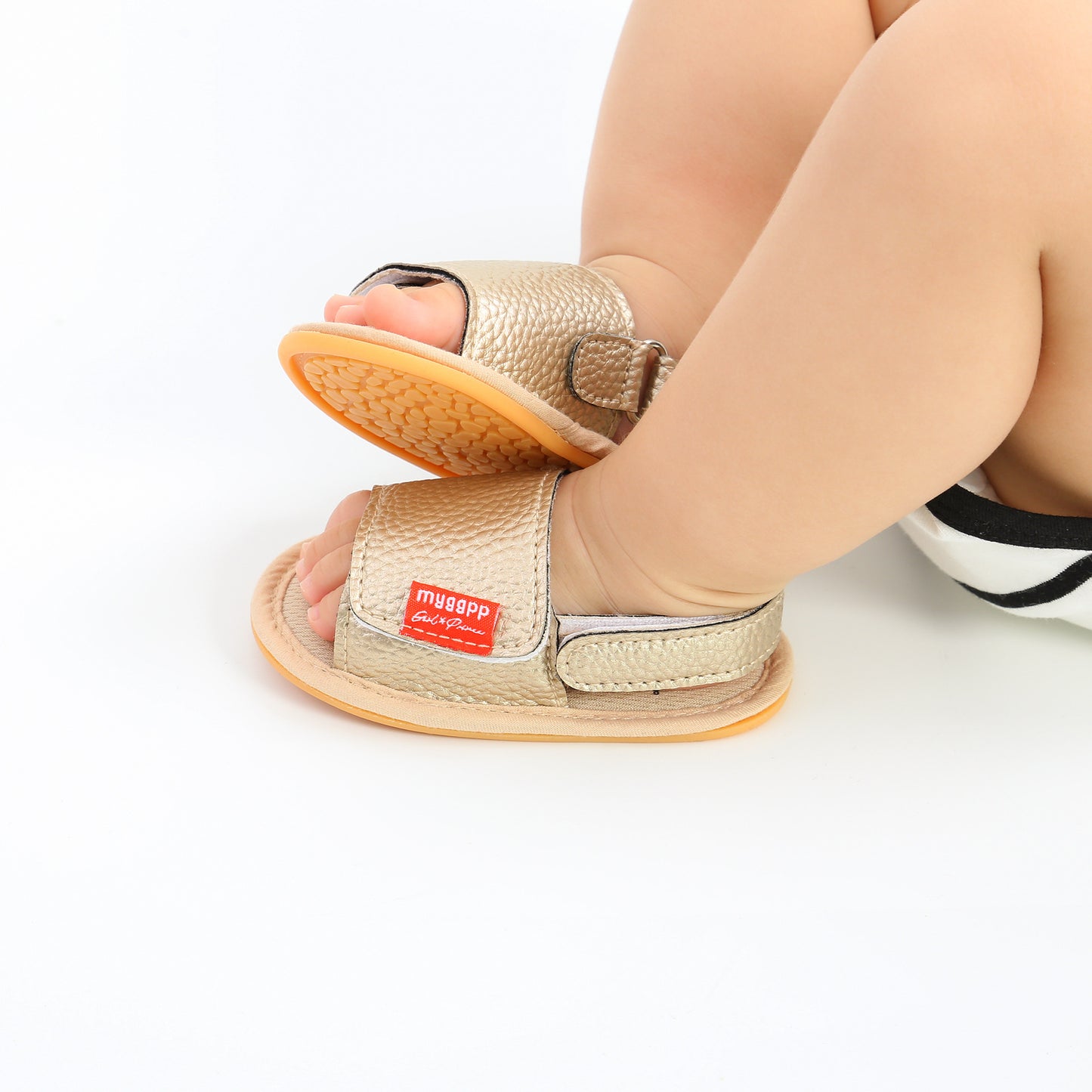 RetroChic Kids' Open-Toe Vintage Style Sandals 