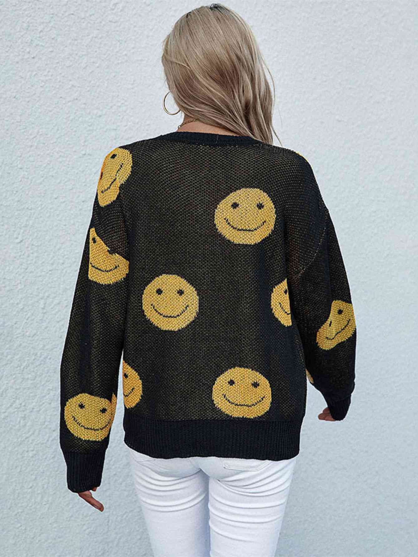 Smiley Face Sweater 