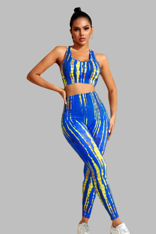 Sports Tank and Leggings Set 