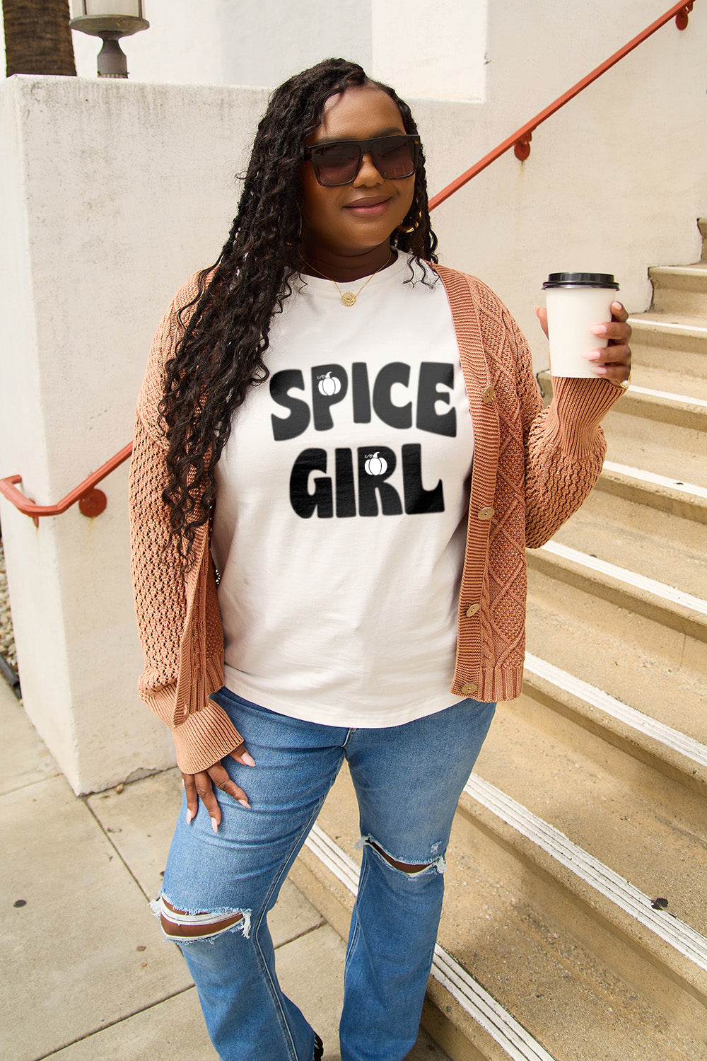 Simply Love Full Size SPICE GIRL Short Sleeve T-Shirt 