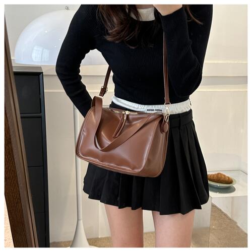 PU Leather Shoulder Bag 