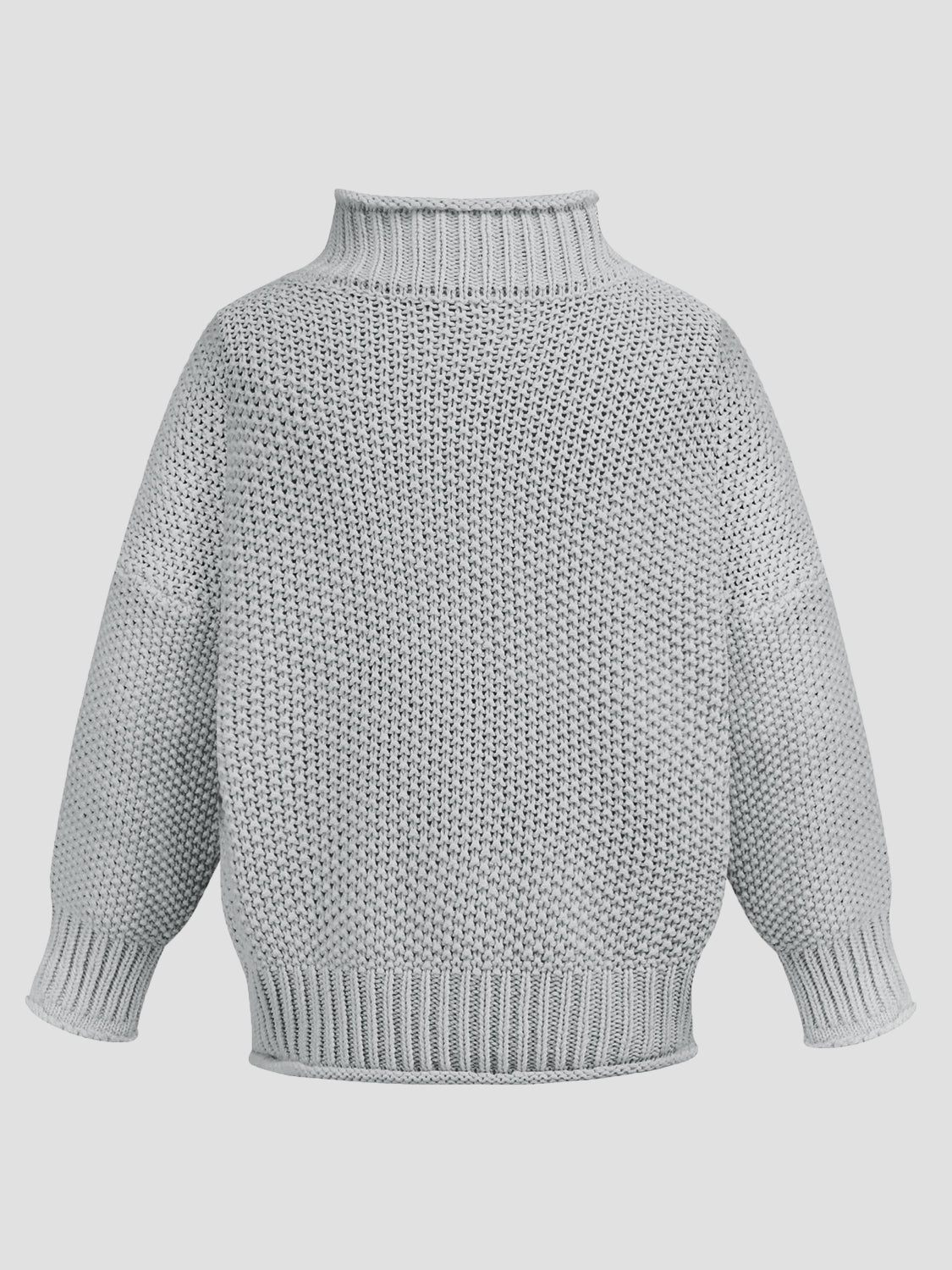 Turtleneck Long Sleeve Sweater 