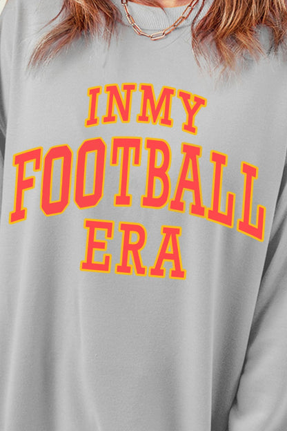 IN MY FOOTBALL ERA Round Neck Sweatshirt 