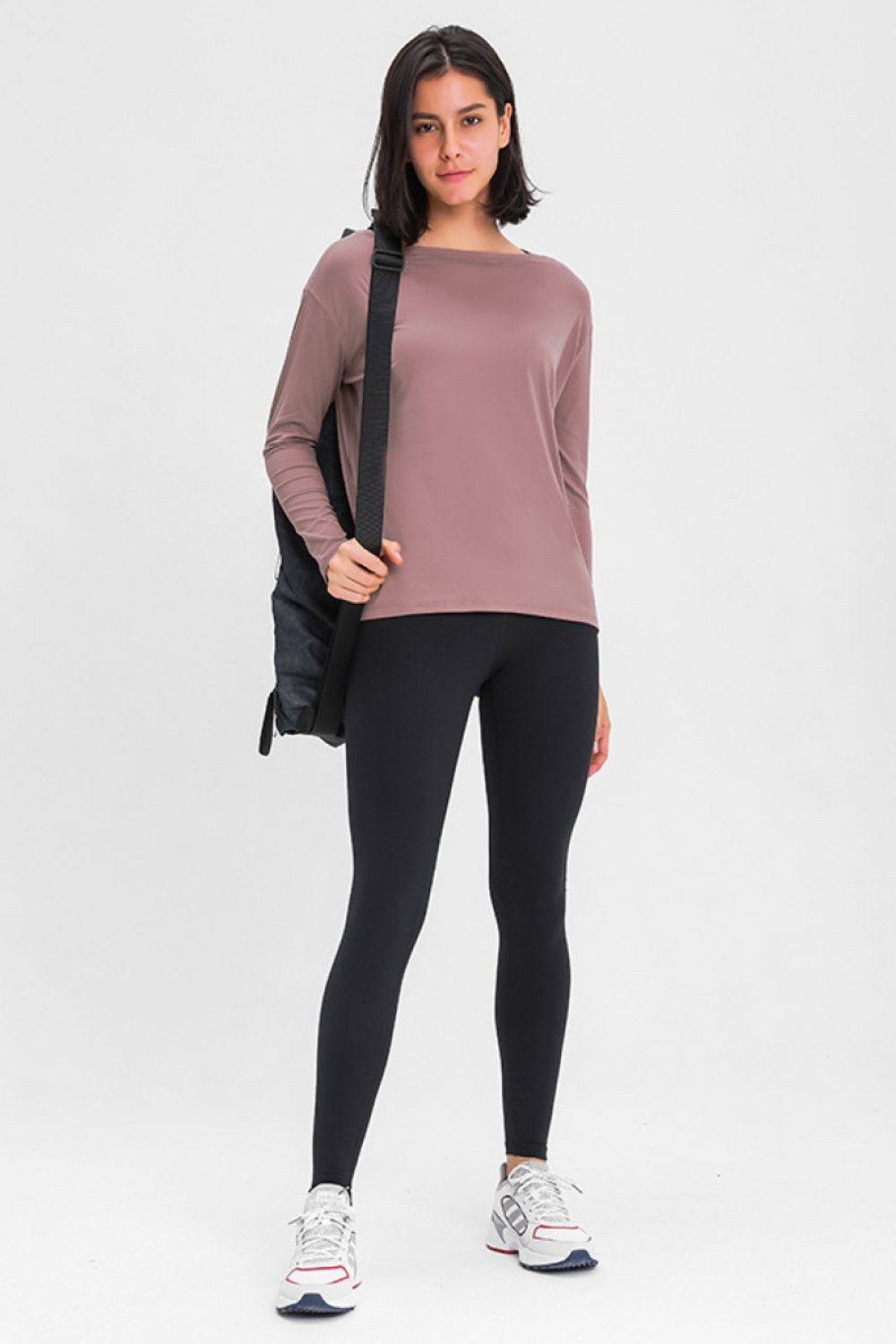 Loose Fit Active Top - Babbazon Tops