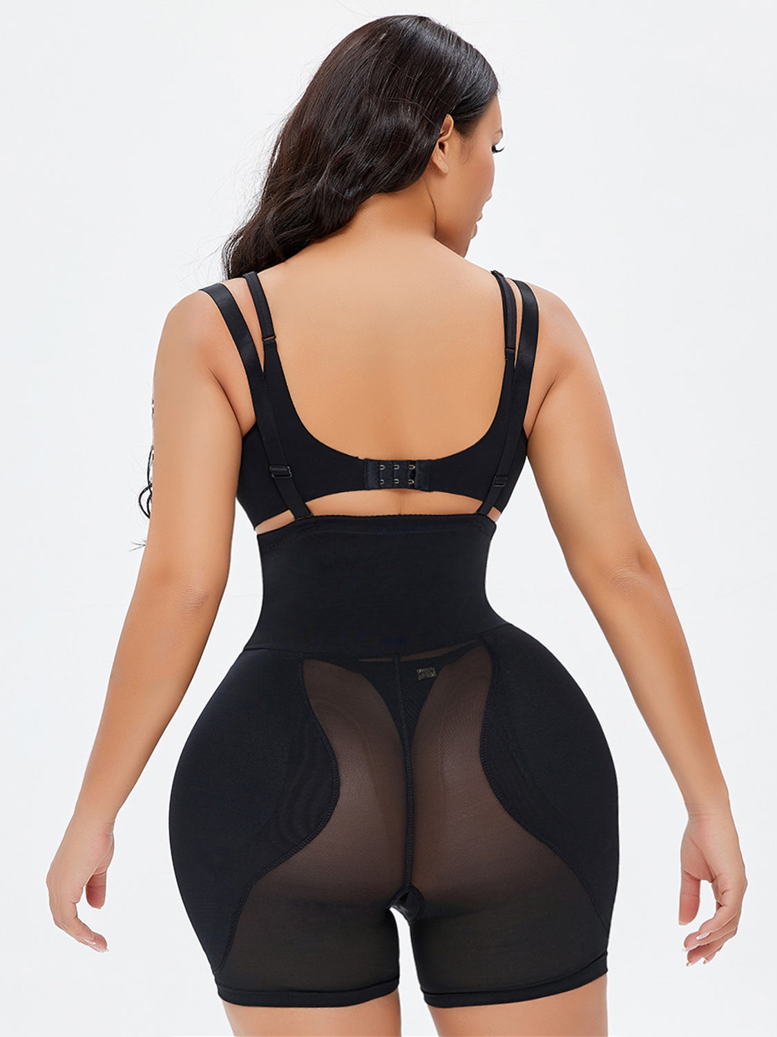 Full Size Hook-and-Eye Under-Bust Shaping Bodysuit 