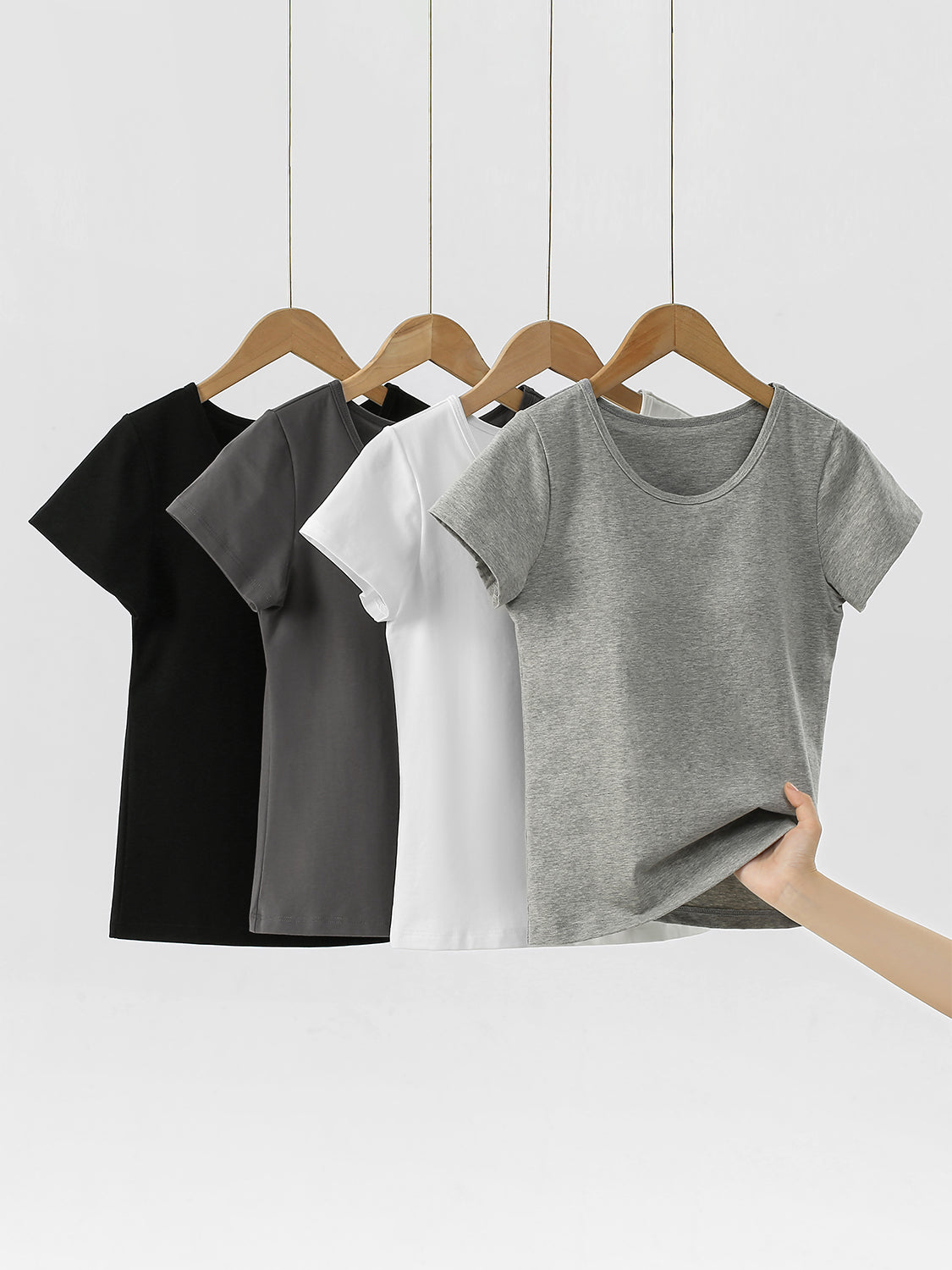 Round Neck Short Sleeve T-Shirt