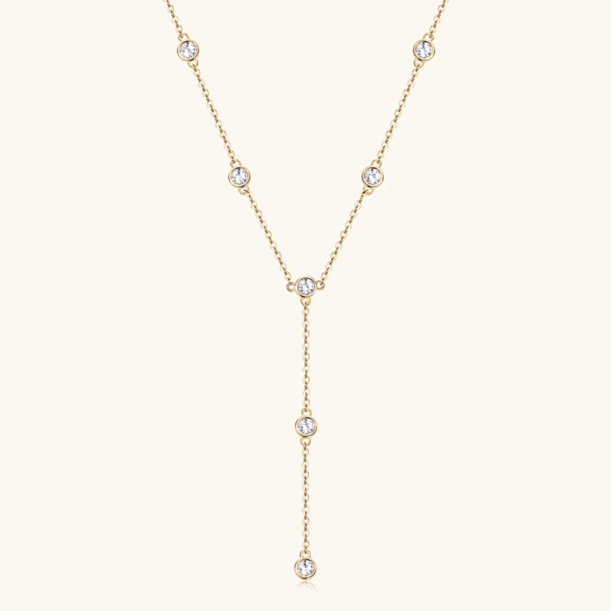 1.1 Carat Moissanite 925 Sterling Silver Necklace 