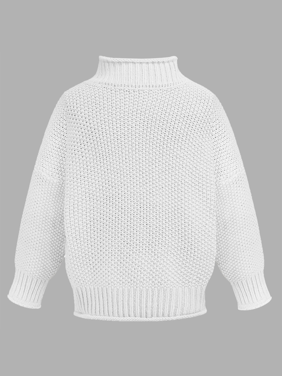 Turtleneck Long Sleeve Sweater 