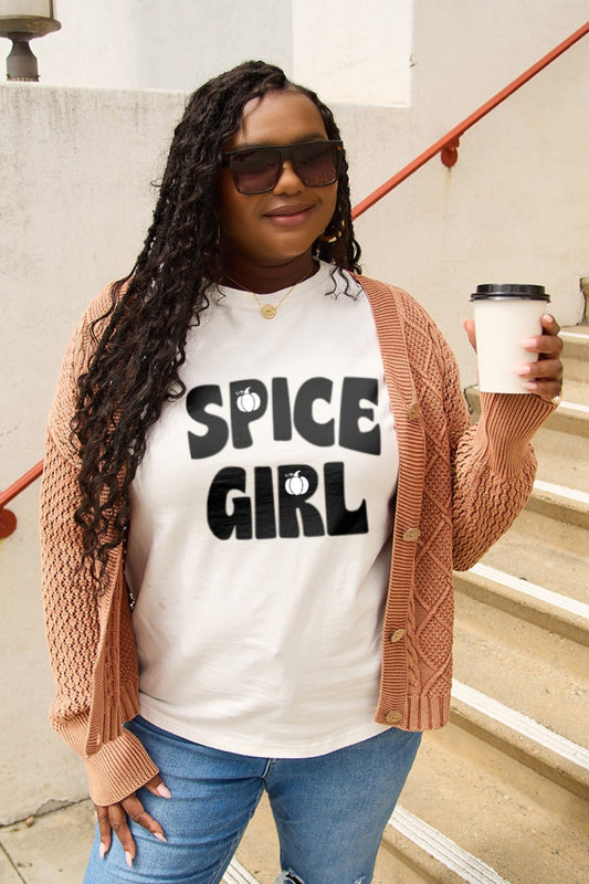 Simply Love Full Size SPICE GIRL Short Sleeve T-Shirt 