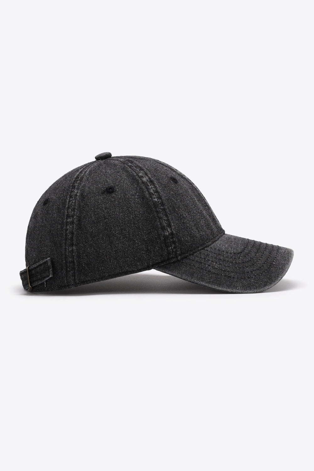 Plain Adjustable Baseball Cap 