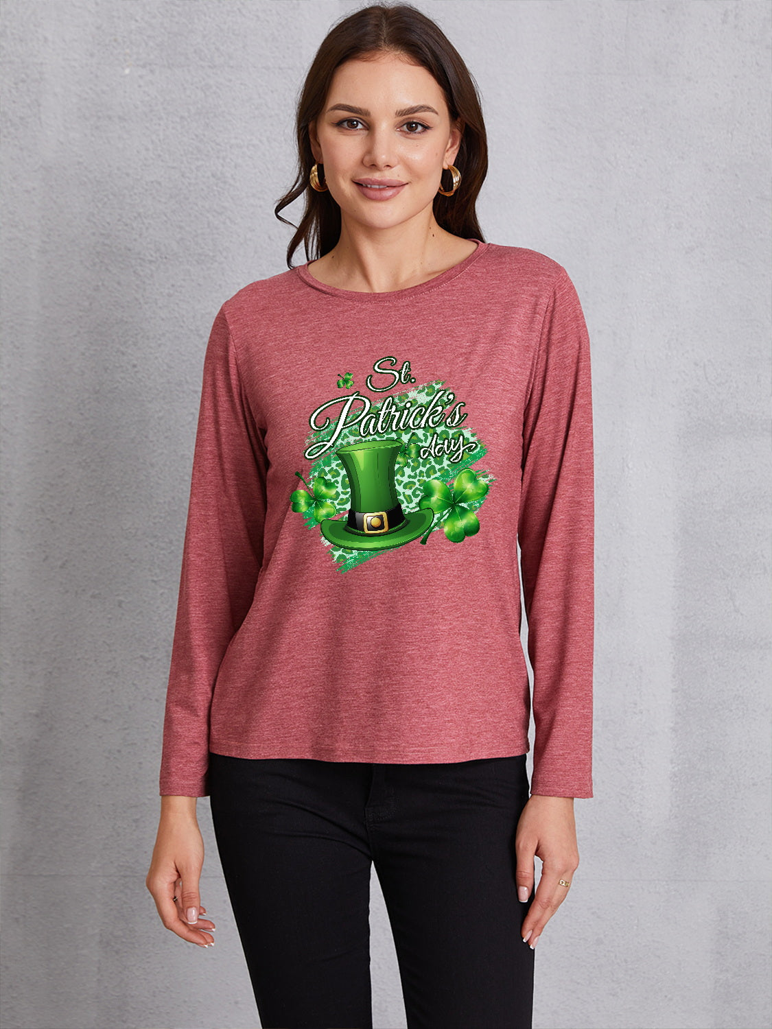 ST. PATRICK'S DAY Round Neck T-Shirt 