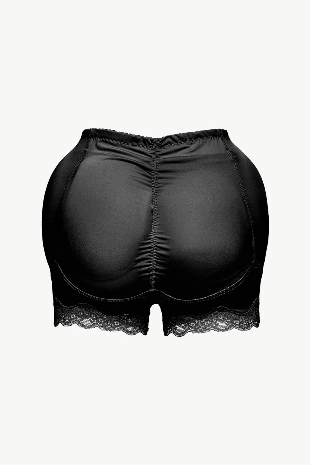 Full Size Lace Trim Shaping Shorts 