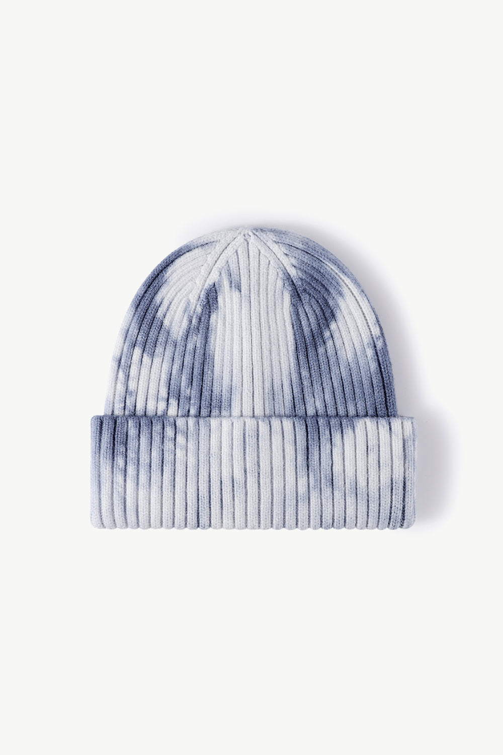 Tie-Dye Ribbed Cuffed Beanie - Babbazon hats