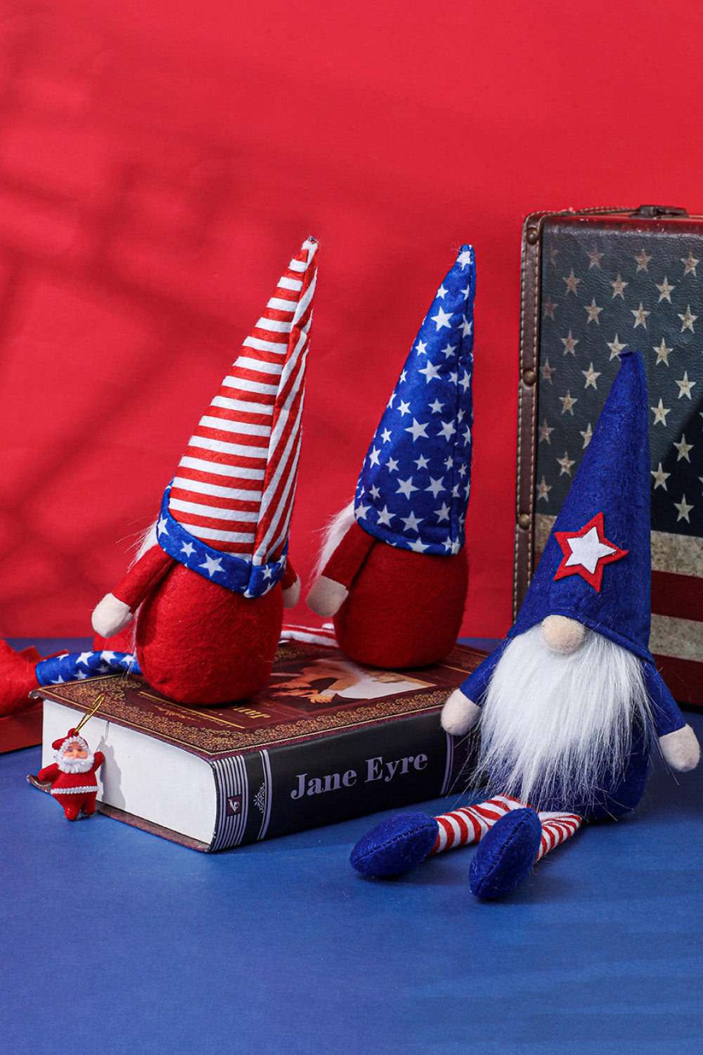 3-Piece Independence Day Pointed Hat Gnomes 