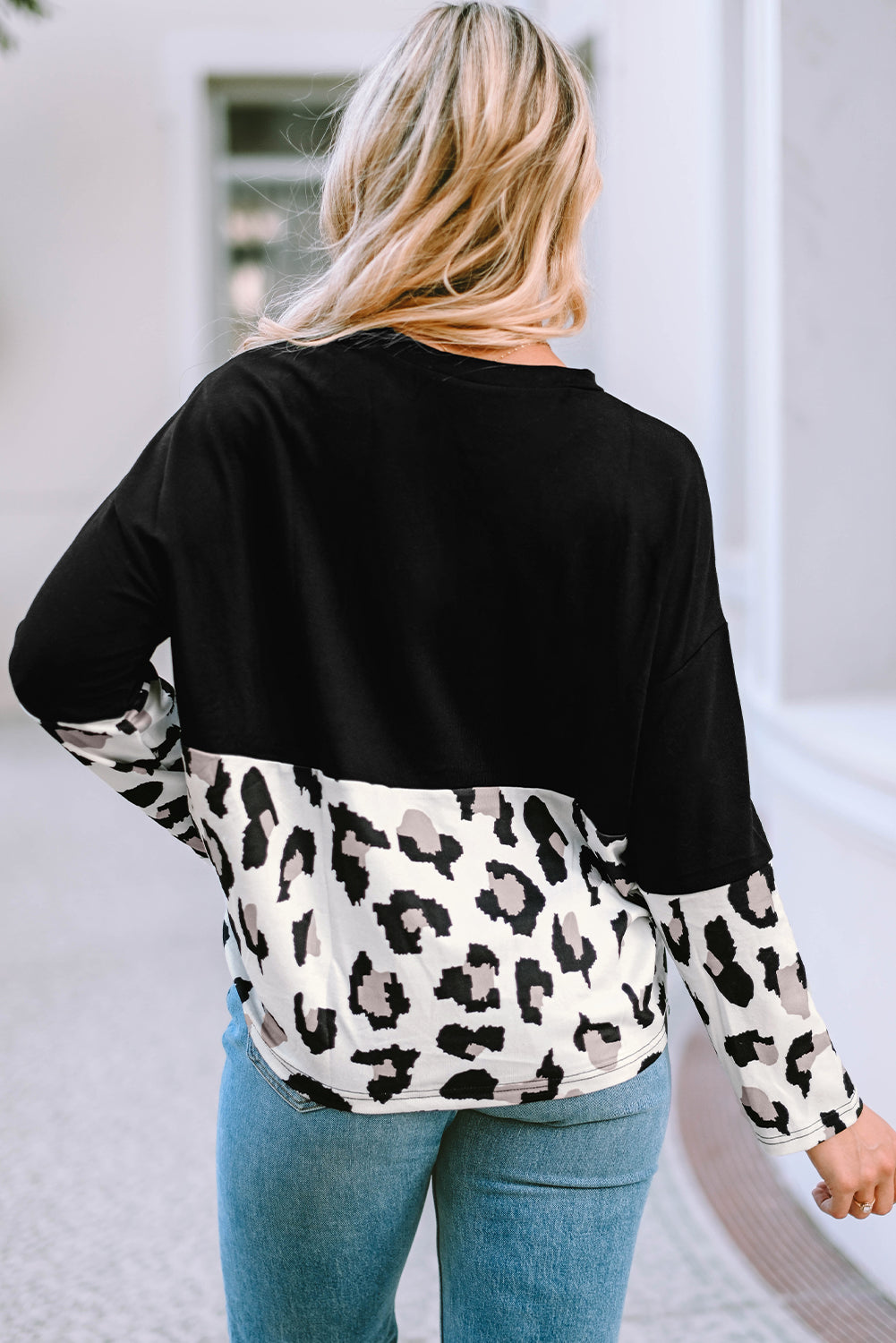 Leopard Long Sleeve T-Shirt 