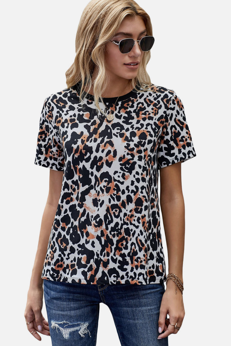 Leopard Print T-Shirt 