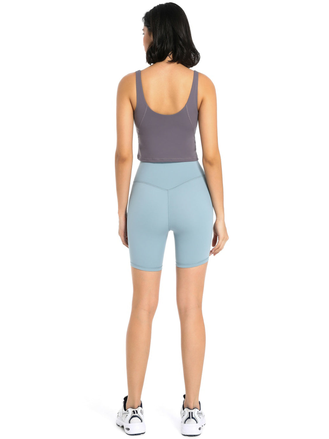 Scoop Neck Wide Strap Active Tank 