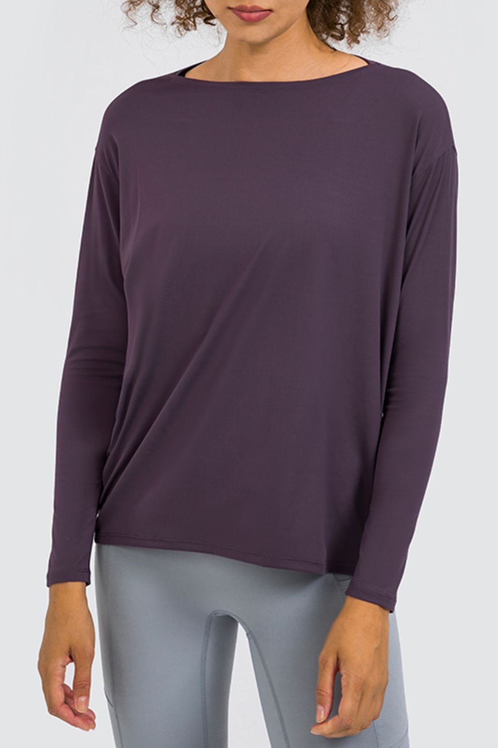 Loose Fit Active Top - Babbazon Tops