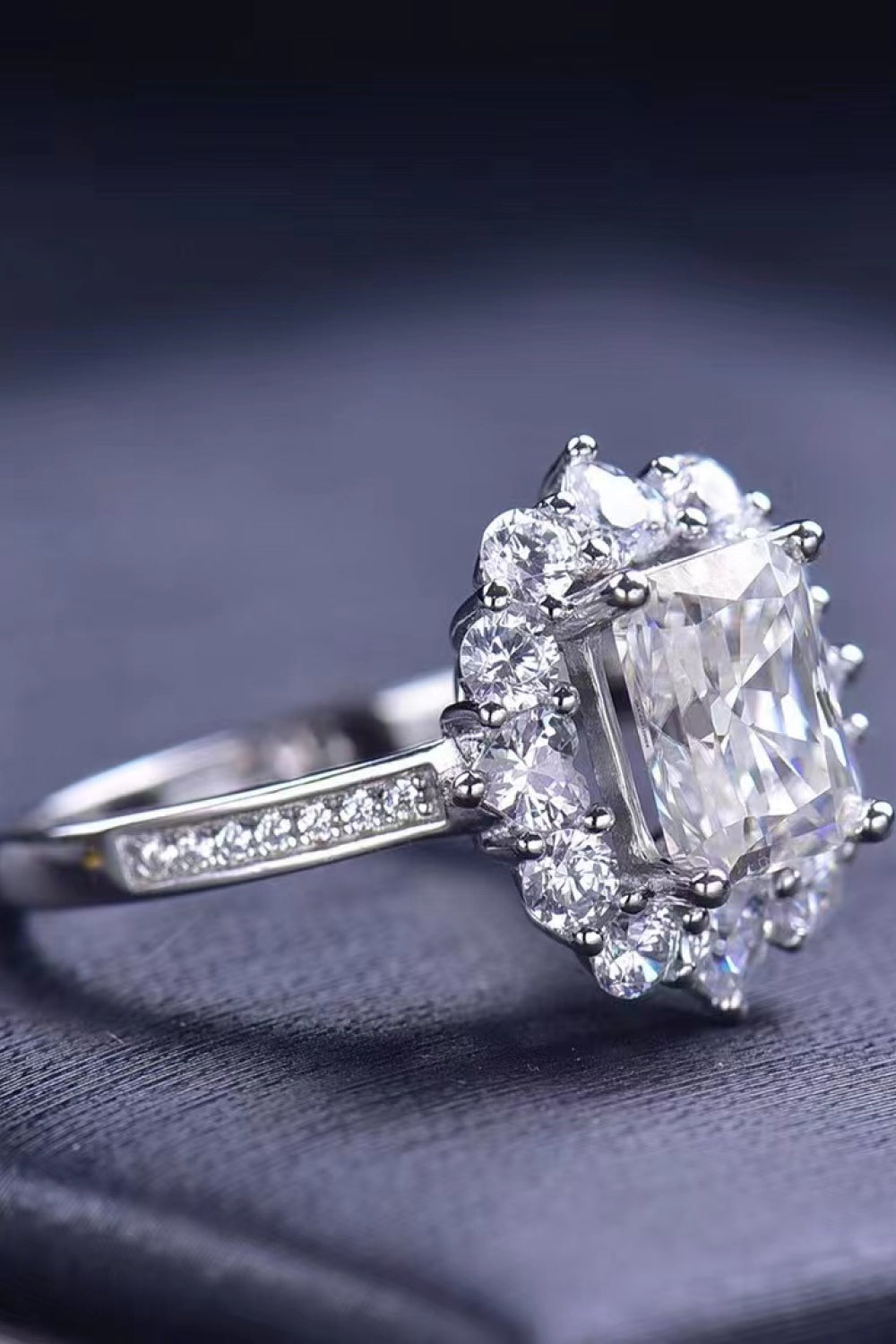 Need You Now 2 Carat Moissanite Ring 