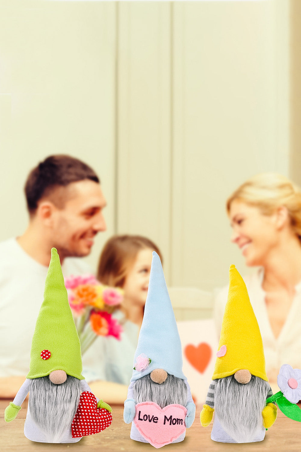 Mother's Day Pointed Hat Faceless Gnome