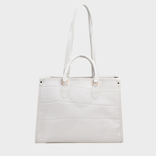 PU Leather Tote Bag 