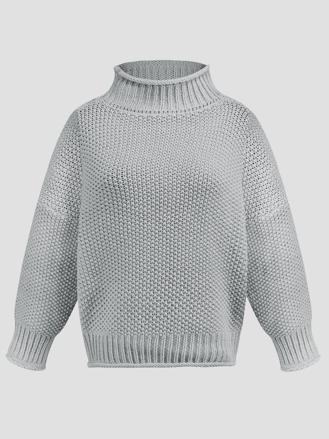 Turtleneck Long Sleeve Sweater 