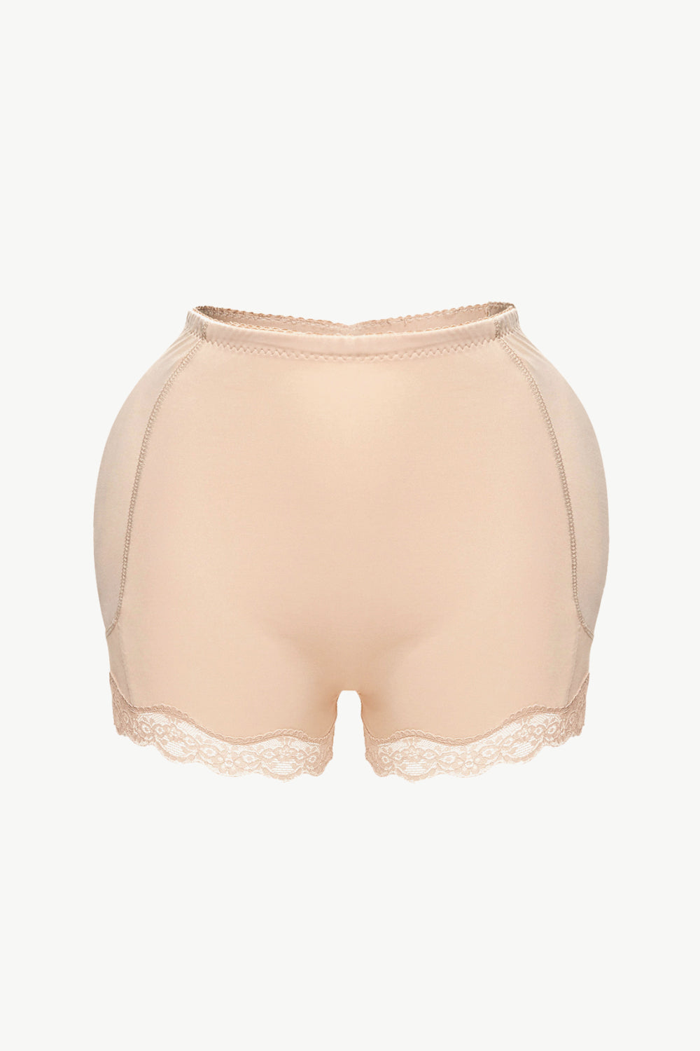 Full Size Lace Trim Shaping Shorts