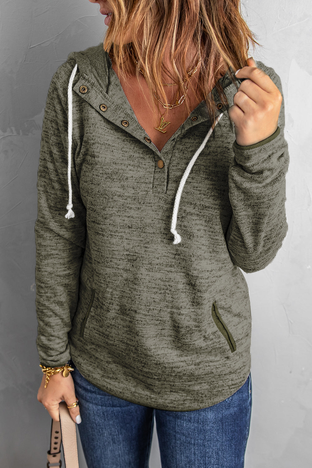 Hooded Long Sleeve Top 