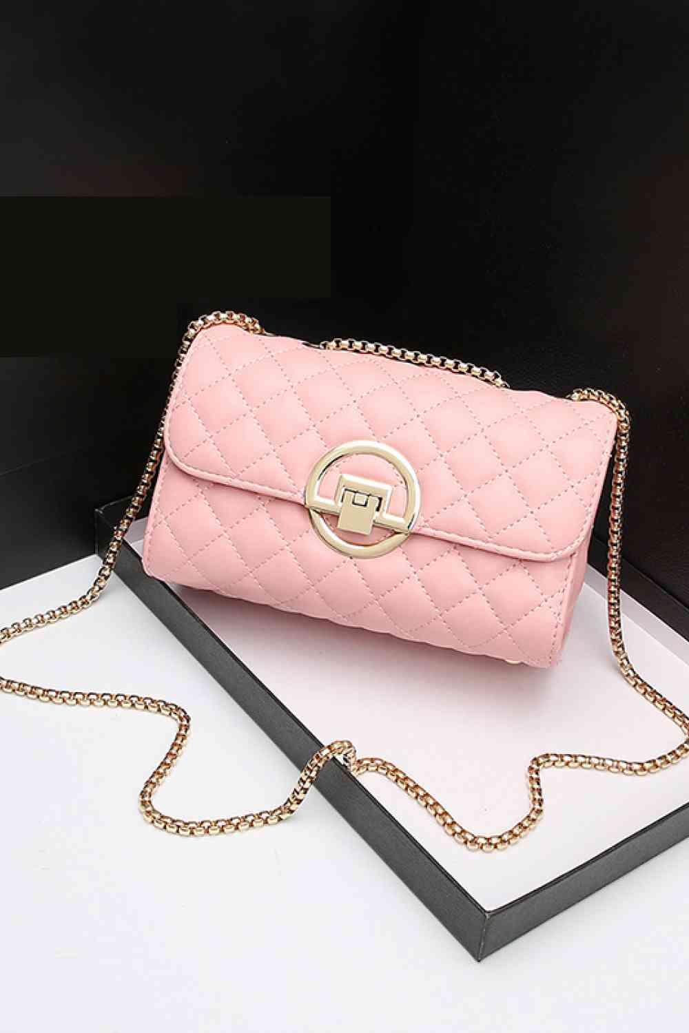 Adored PU Leather Crossbody Bag 