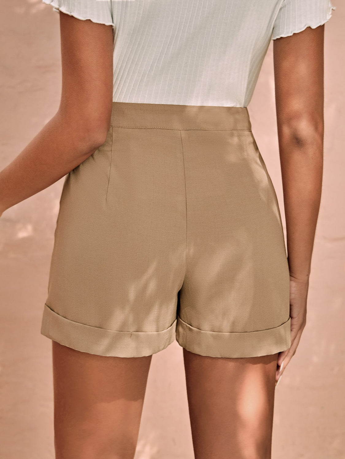 Khaki Shorts 