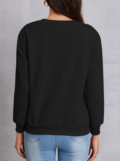 COWGIRLS FOREVER Round Neck Sweatshirt 