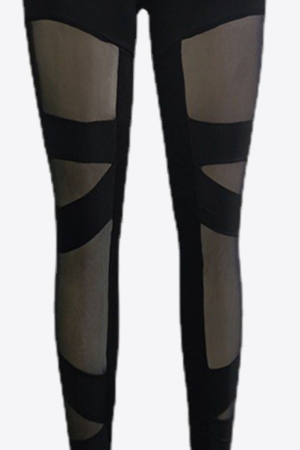 Spliced Mesh Leggings 