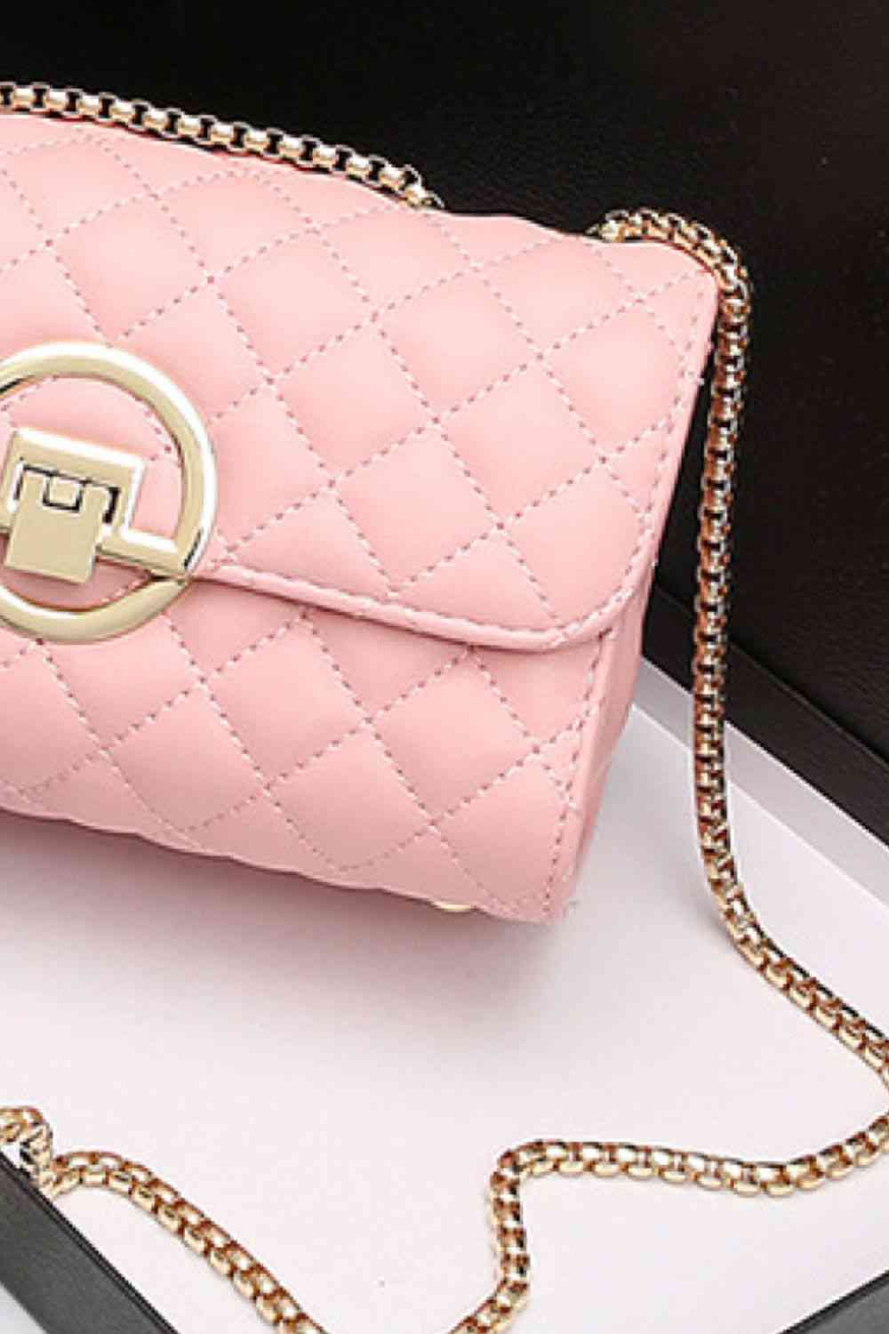 Adored PU Leather Crossbody Bag 