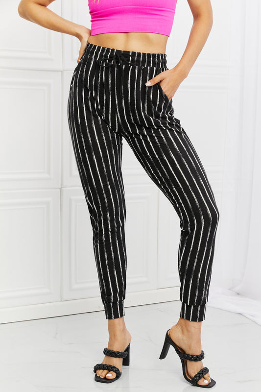 Leggings Depot Stay In Full Size Joggers 