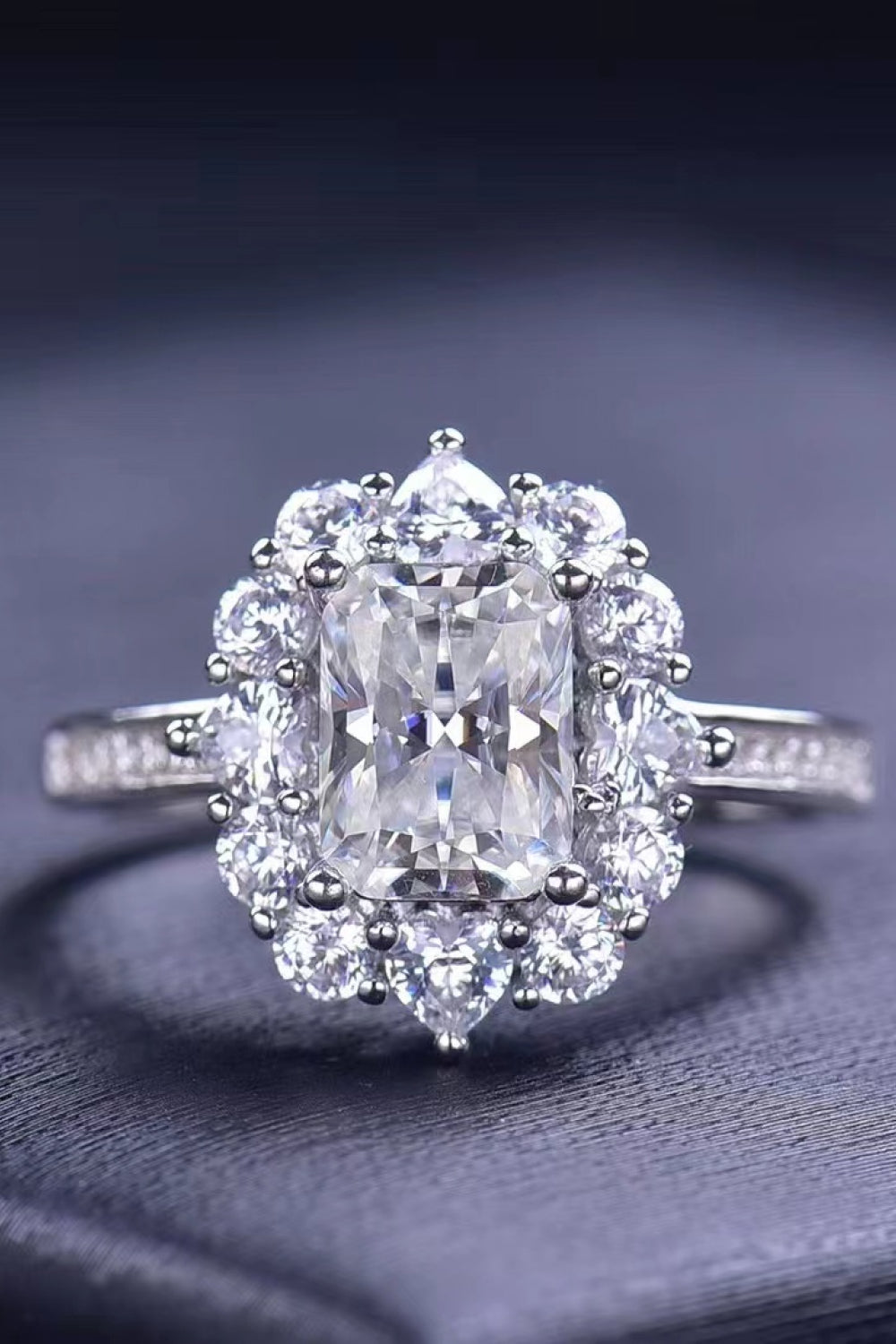 Need You Now 2 Carat Moissanite Ring 