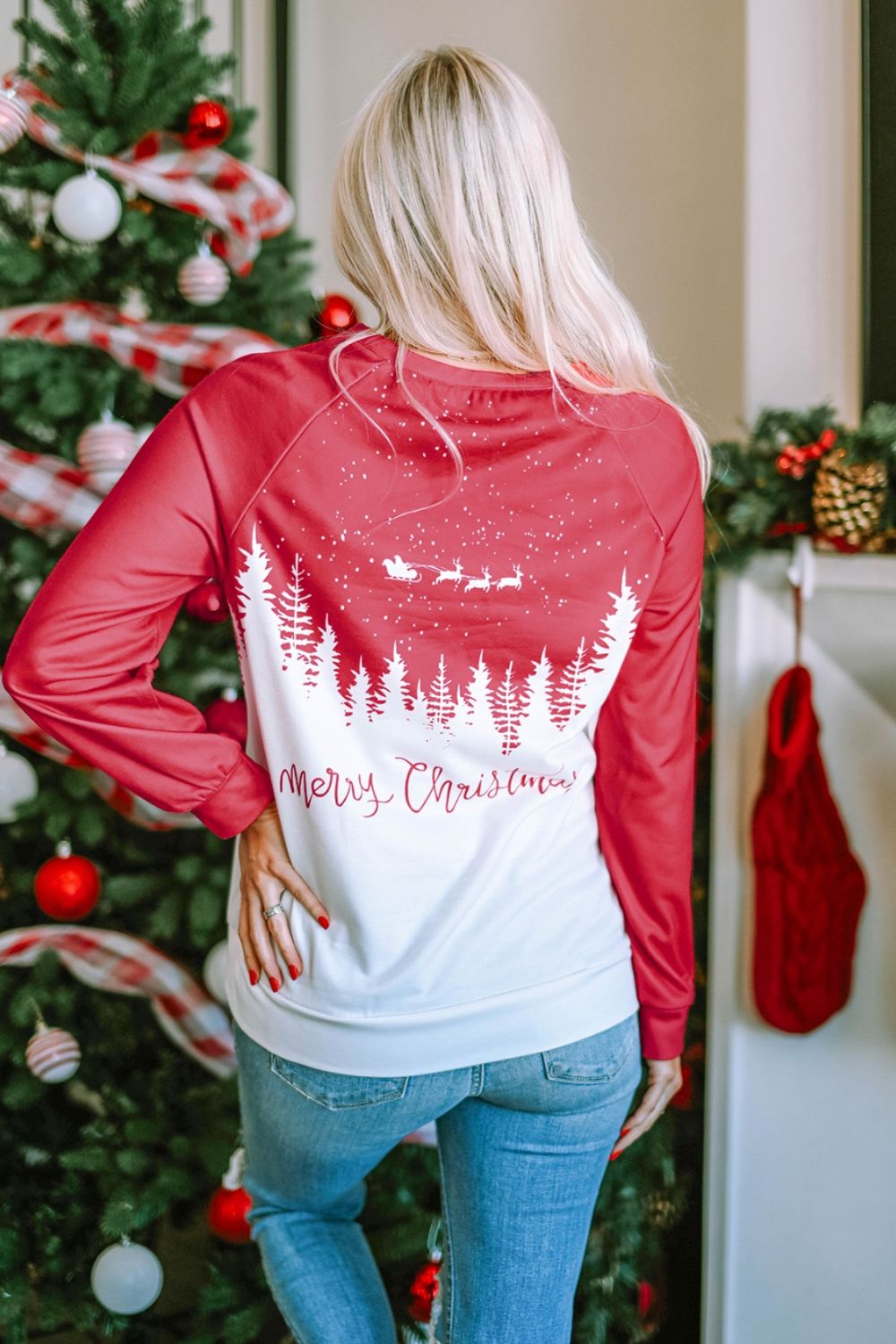 Christmas Element Long Sleeve Sweatshirt 