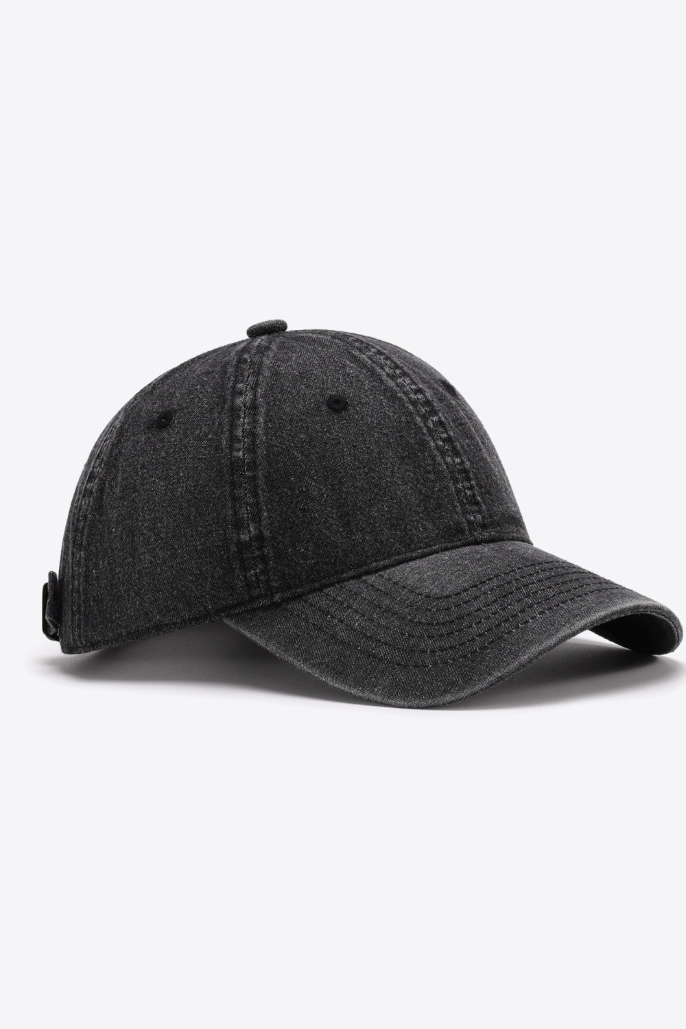 Plain Adjustable Baseball Cap 