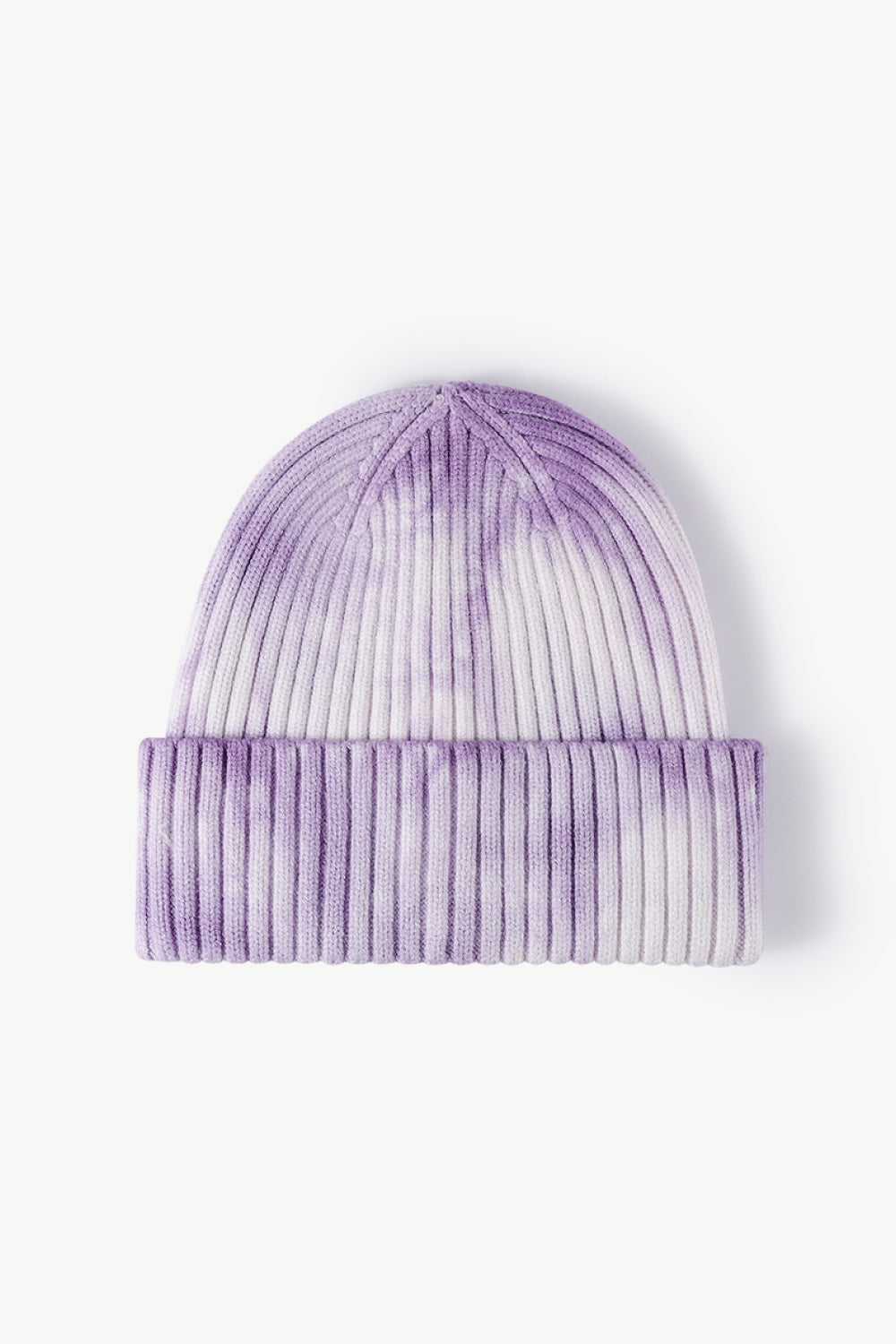 Tie-Dye Ribbed Cuffed Beanie - Babbazon hats