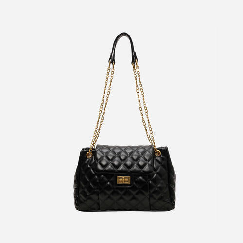 PU Leather Shoulder Bag 