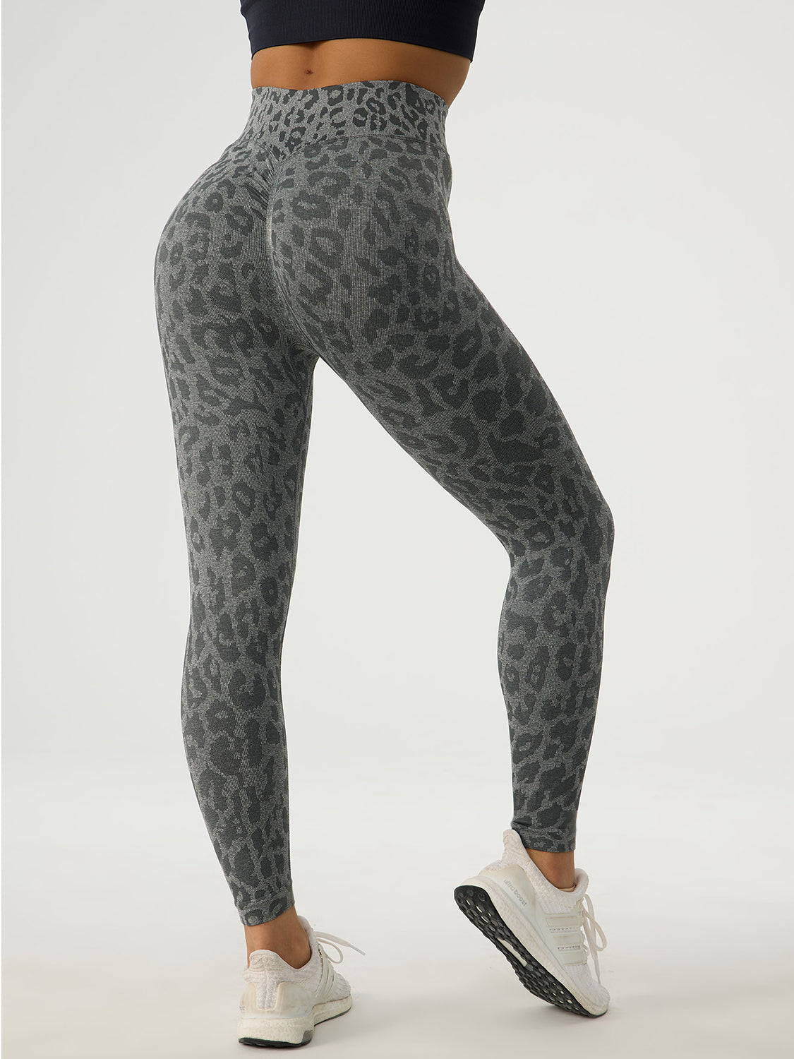 Leopard High Waist Active Pants 