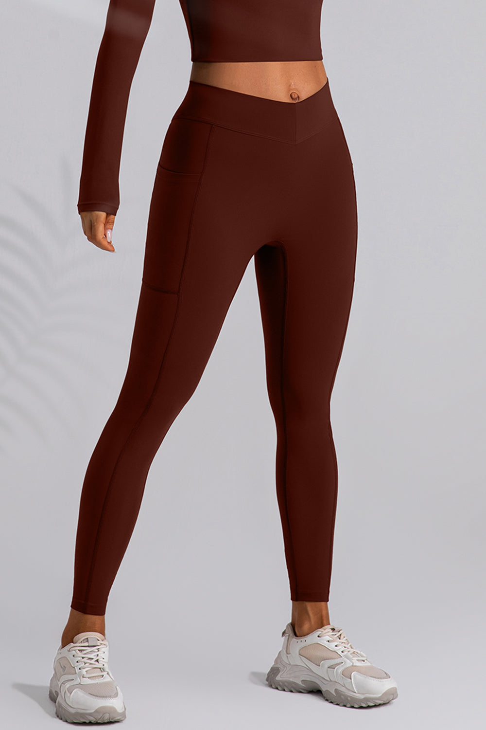 High Waist Active Leggings with Pockets 