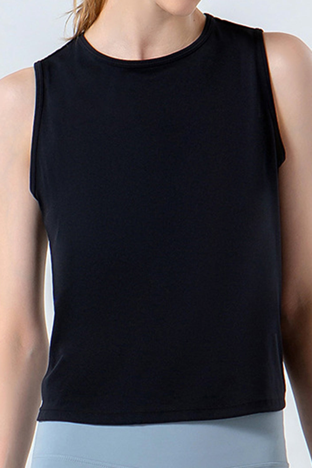 Round Neck Active Tank 