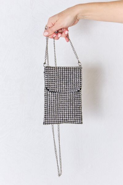 Forever Link Rhinestone Mini Crossbody Bag 