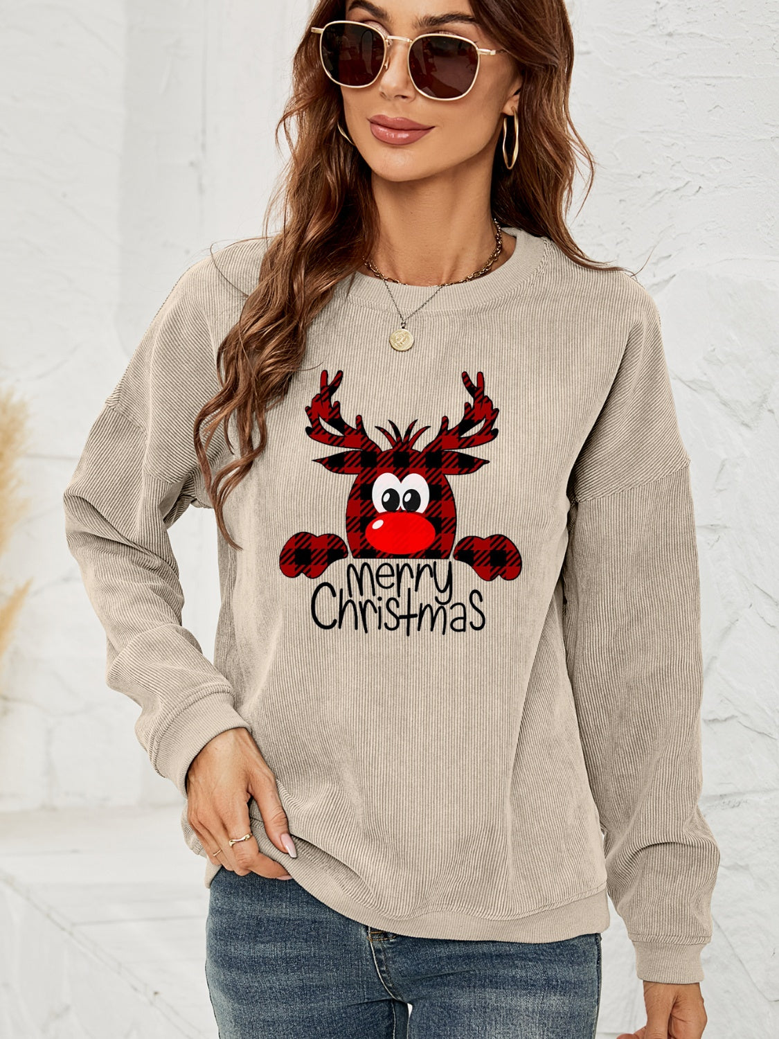 MERRY CHRISTMAS Graphic Sweatshirt 